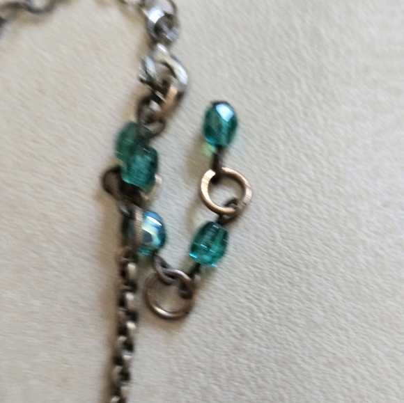 Kirks Folly Necklace Crystals Star Multicolor Dangly Sparkly Statement Blue Fest - Picture 7 of 12